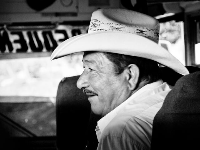 Cover for The chicken bus connection